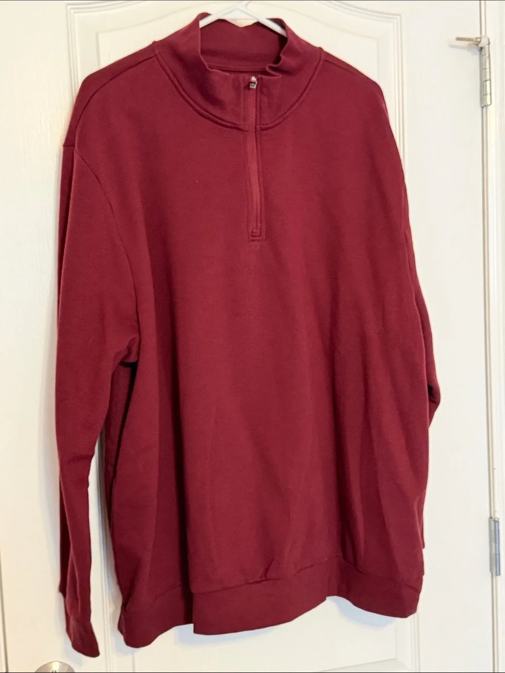 tek gear Maroon Quarter Zip Sweater